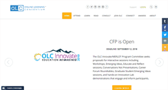Desktop Screenshot of onlinelearningconsortium.org